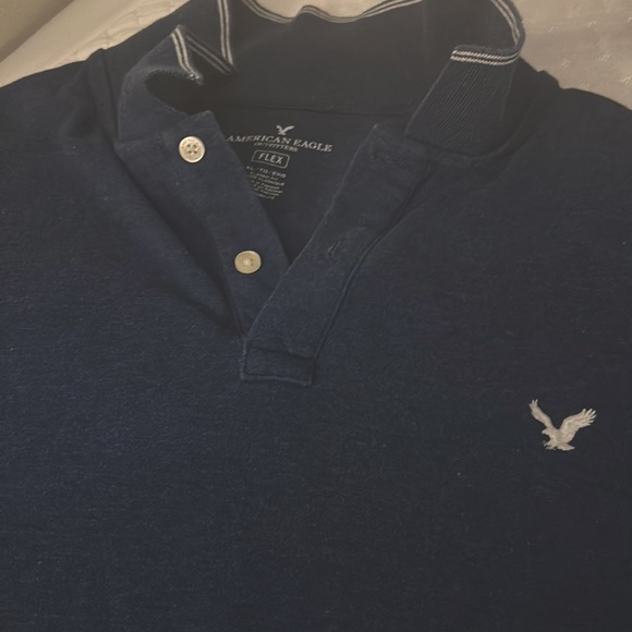 XL Flex fit American Eagle Polo - Navy Blue - Picture 1 of 2